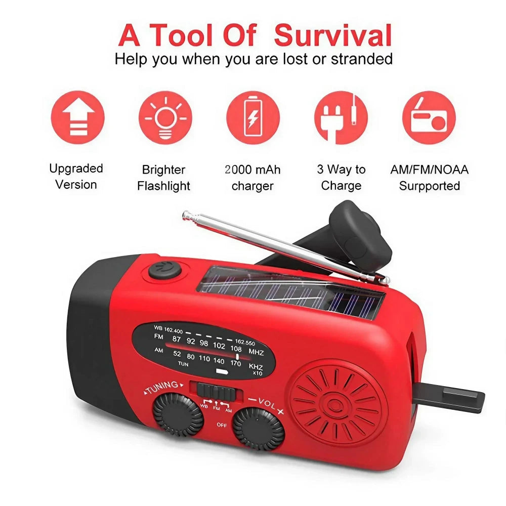 Multifunctional Emergency Weather Radio