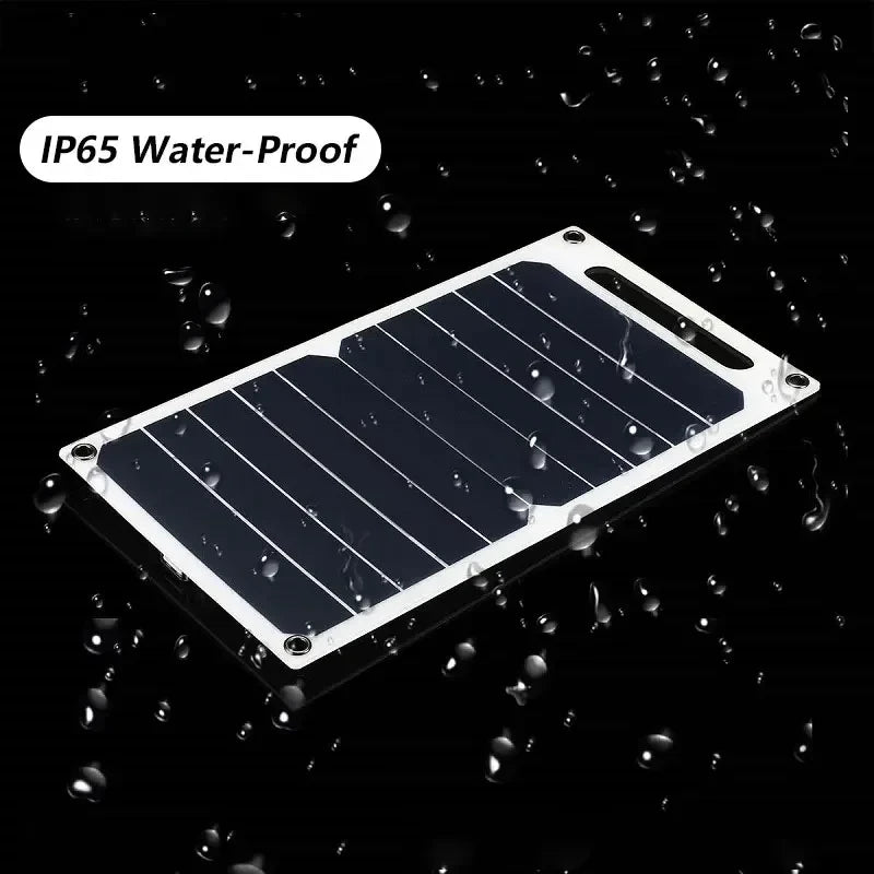 ALECTER Factory Price  30W  Multifunctional Solar Charger USB Rechargeable Power Bank Portable LED Solar Flood Light